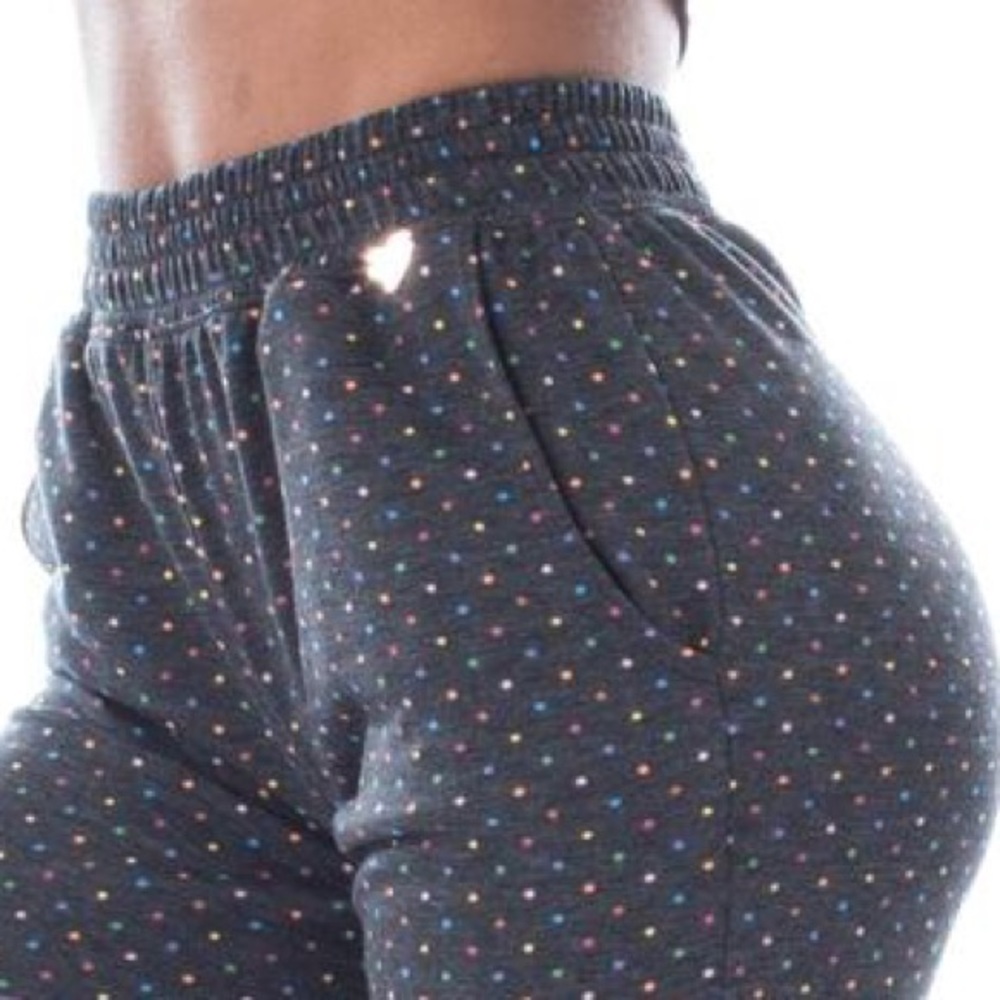 Cute booty lounge “sprinkle Joggers” xs
